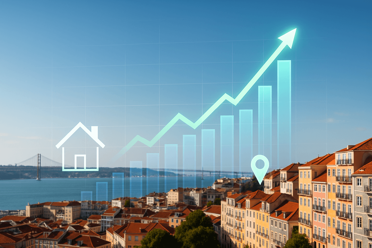Featured image for article: Portugal's Real Estate Market Shows Robust Growth in Early 2025 with Transaction Values Up 43%
