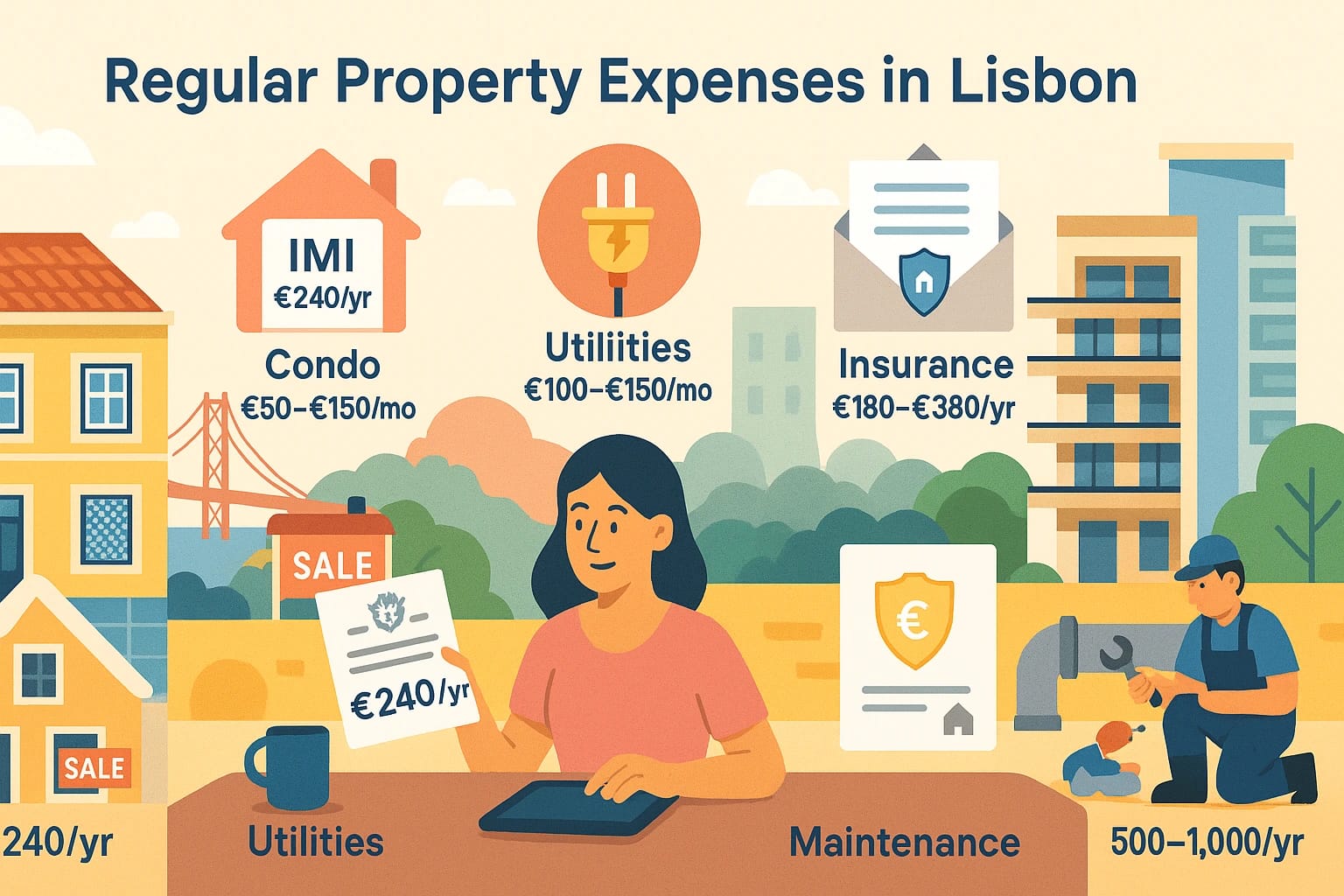 Maintenance & Living Costs - Real Estate Lisbon