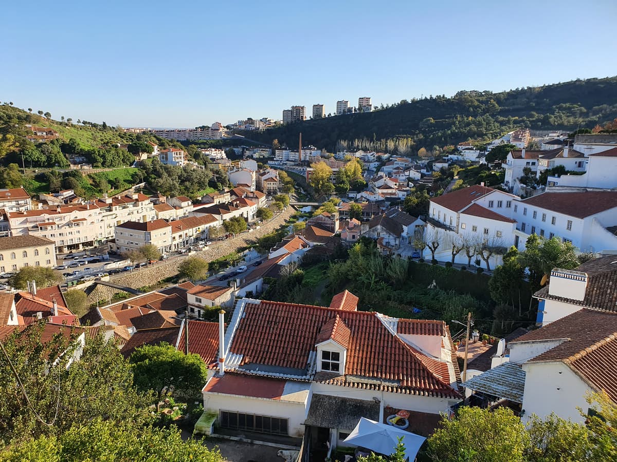 Scenic view of Alenquer showcasing the local architecture and landscape
