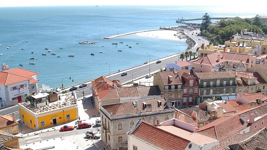 Scenic view of Oeiras showcasing the local architecture and landscape
